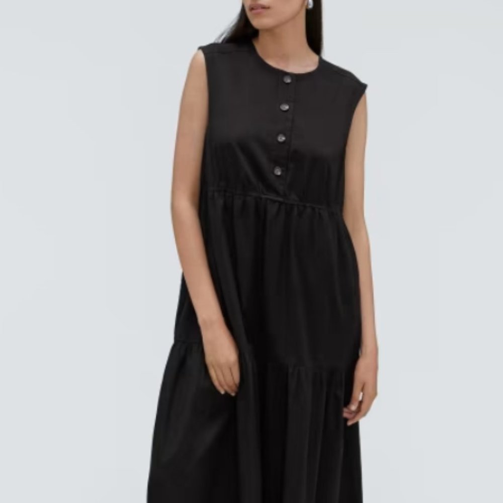 Tiered Midi Everlane Dress